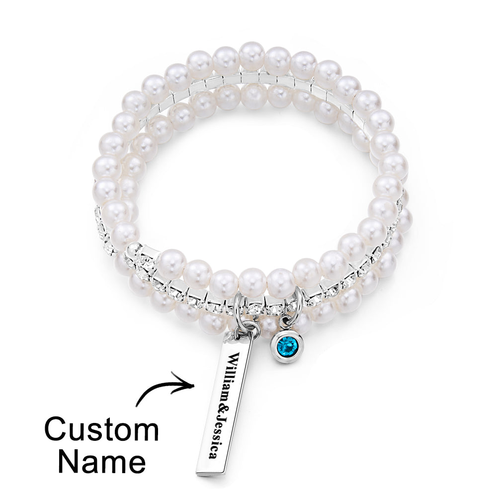 Personalized ‘Something Blue’ Bouquet Charm – Custom Engraved Wedding Keepsake for Brides