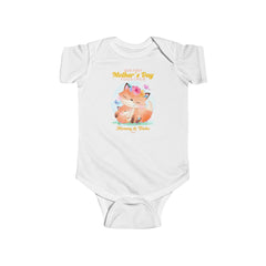 Personalized First Mother’s Day Matching Set – Custom Fox Mommy & Baby Outfit