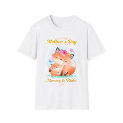 Personalized First Mother’s Day Matching Set – Custom Fox Mommy & Baby Outfit